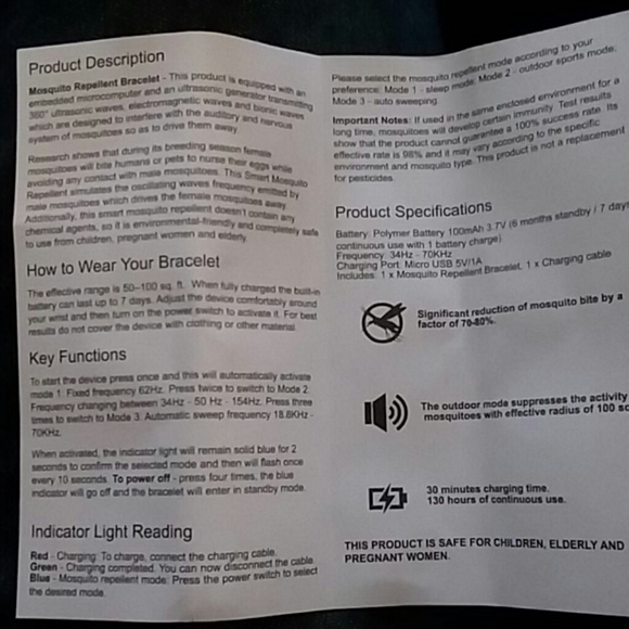 Mosquito repellent watches - Picture 3 of 3